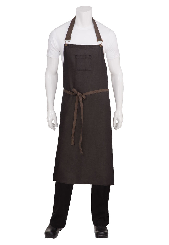 Boulder波德丹寧廚師連身圍裙