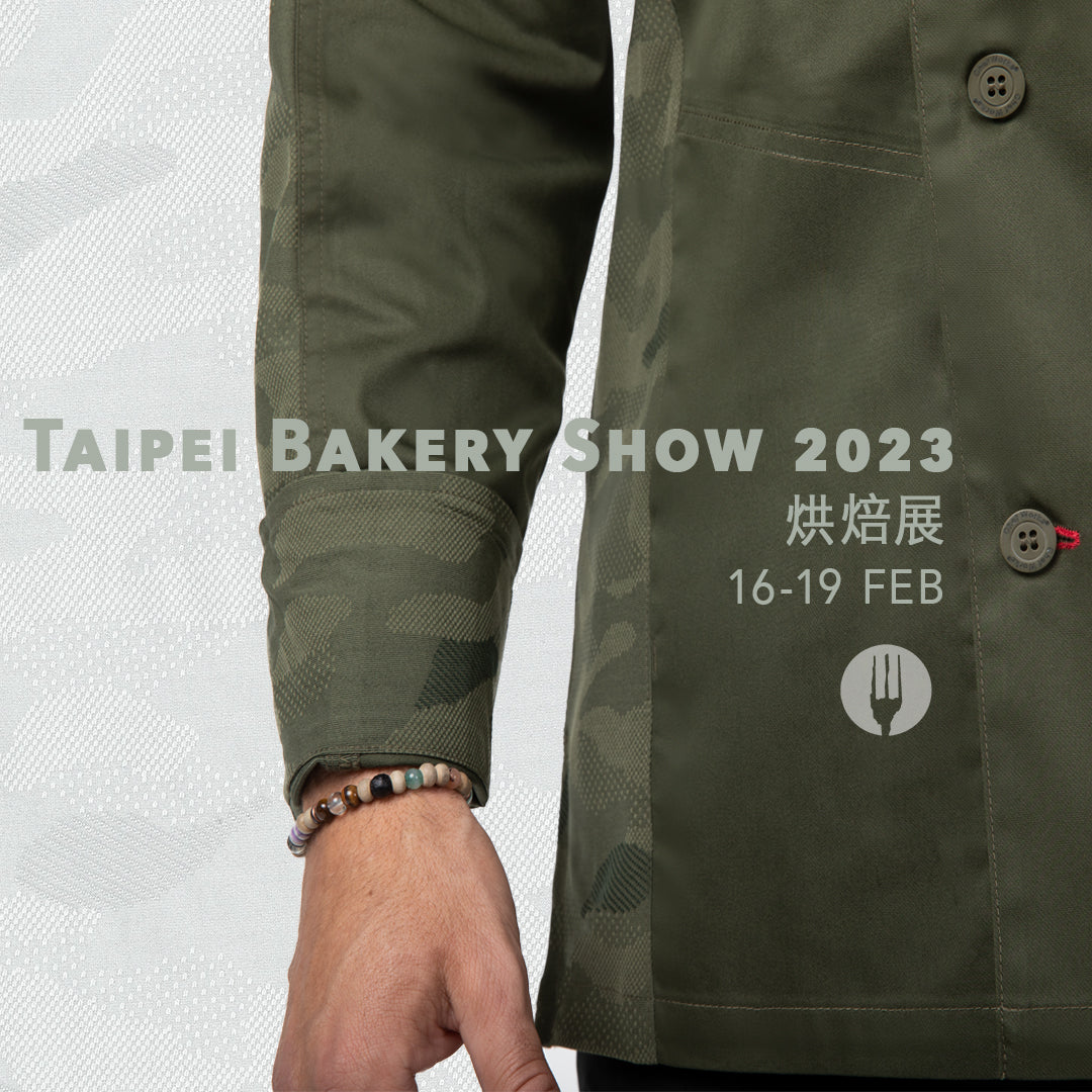 【Chef Works Taiwan雪沃展覽烘焙月】 2023新品預告，隆重登場！Flex Series彈力涼感新趨勢 ◎ 法國精品級【Bragard柏格】聯手強勢登場◆