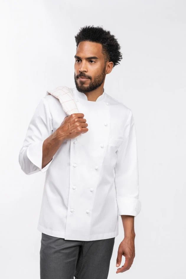 Bragard GRAND CHEF ALLURE Chef Coat 有胸前口袋款式 (白)