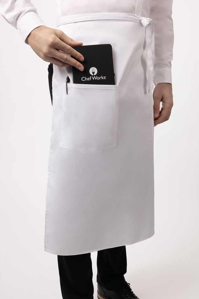 雙側口袋半身圍裙