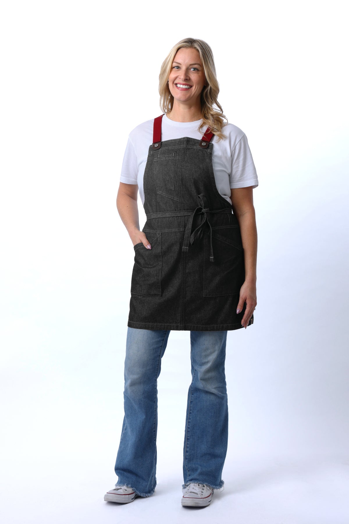 Berkeley柏克萊短版連身吊帶圍裙Short Bib Snap Apron Bundle