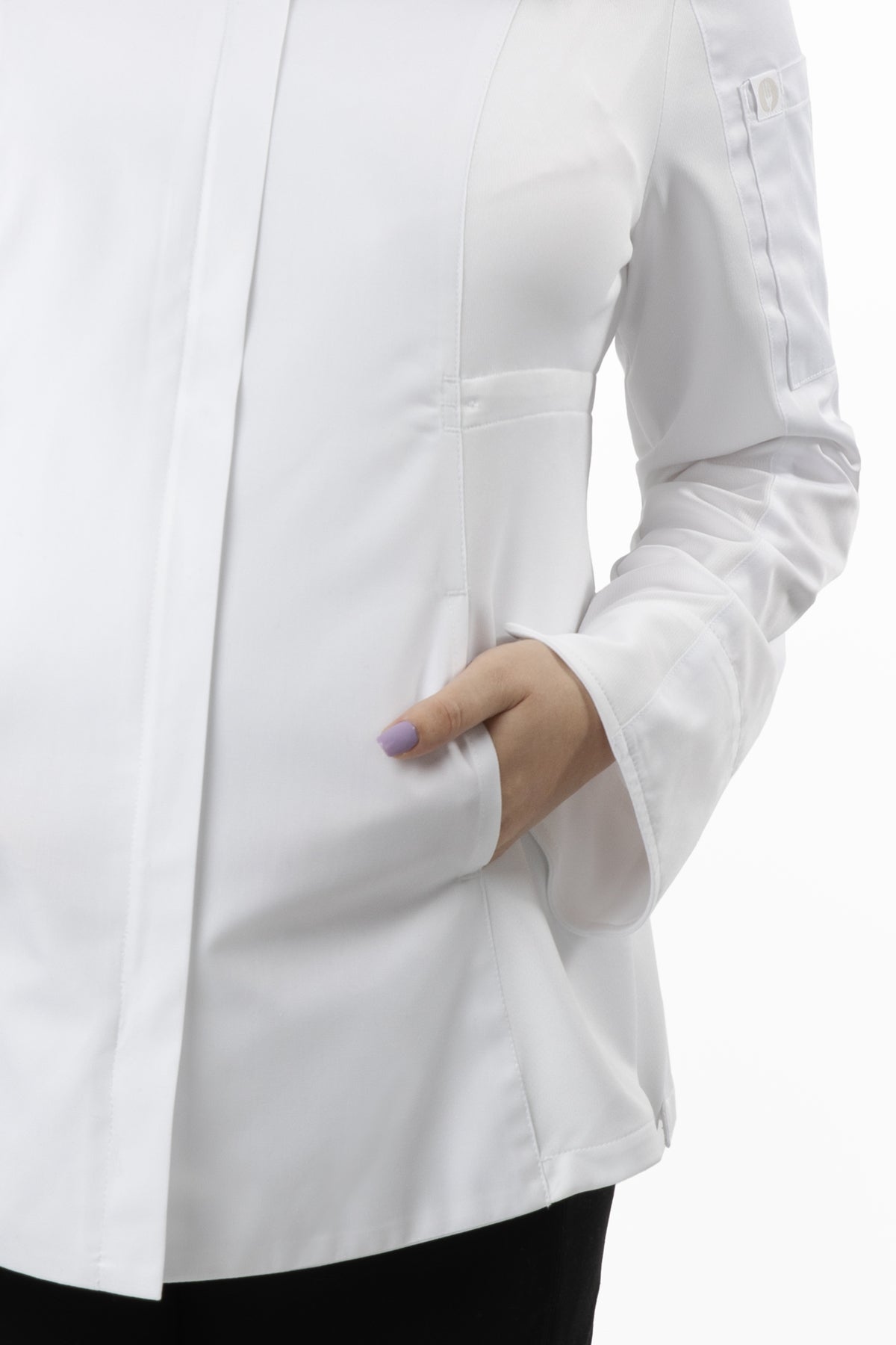 經典女版寬鬆腰身廚師服
