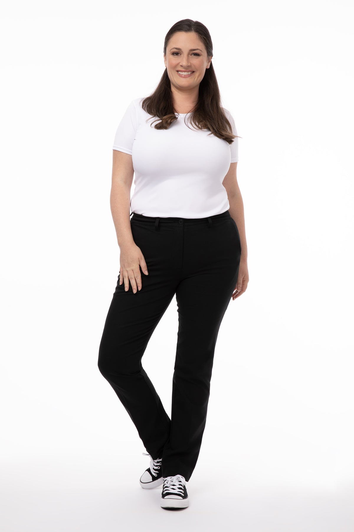 女版彈力合身奇諾褲 Womens Chino Chef Pants