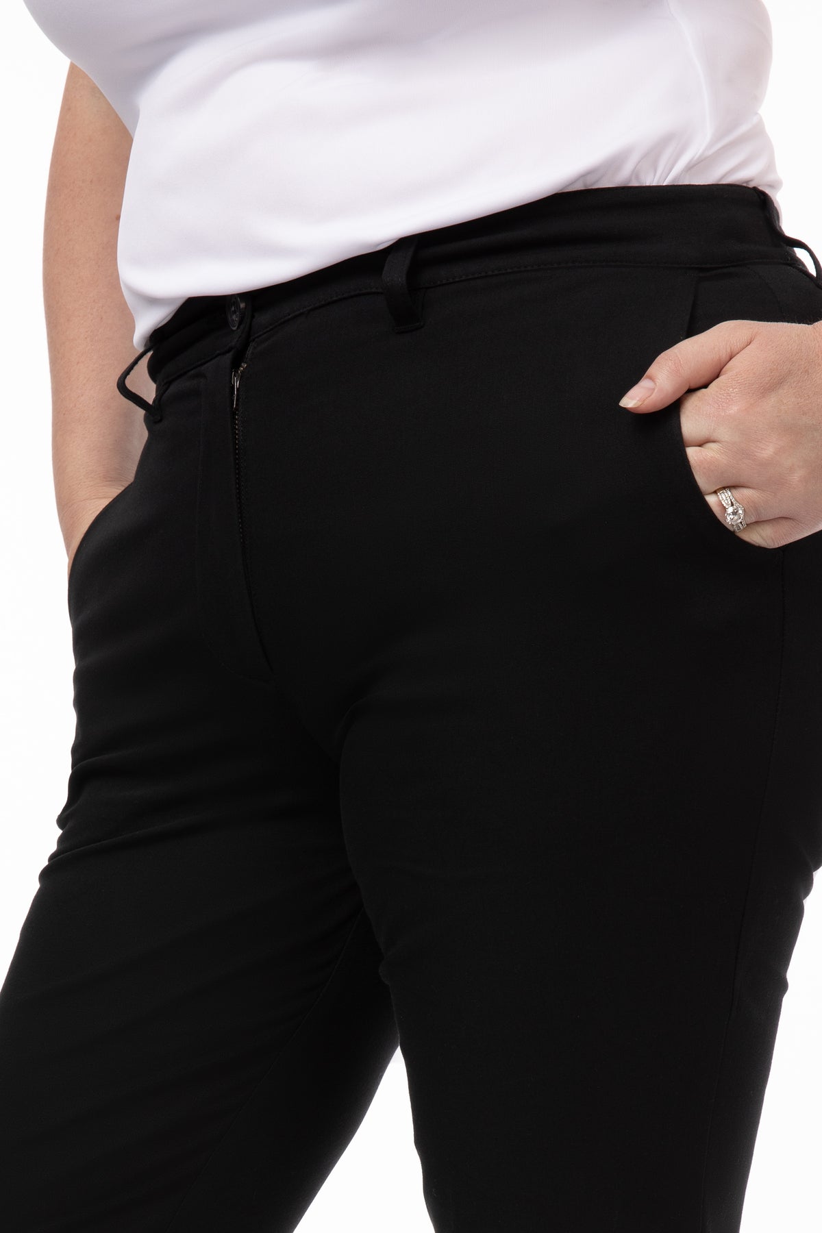 女版彈力合身奇諾褲 Womens Chino Chef Pants