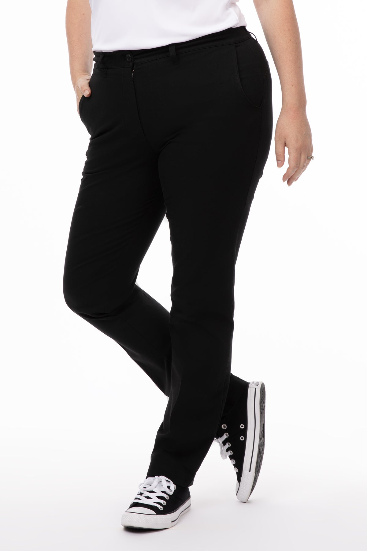 女版彈力合身奇諾褲 Womens Chino Chef Pants
