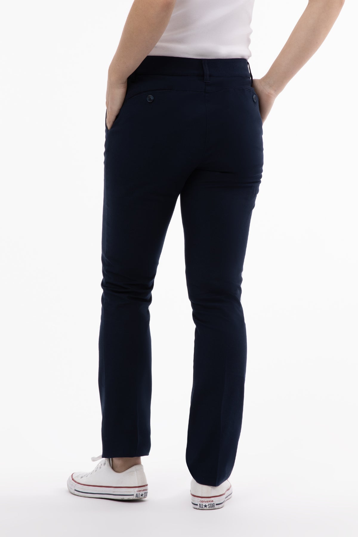 女版彈力合身奇諾褲 Womens Chino Chef Pants