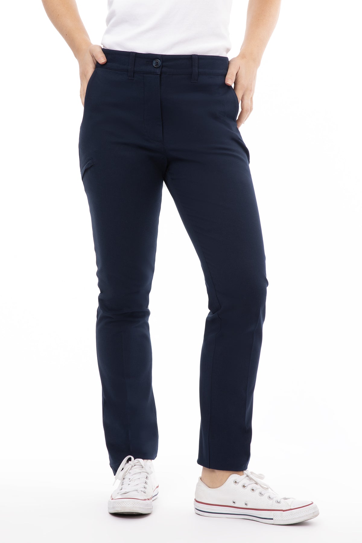 女版彈力合身奇諾褲 Womens Chino Chef Pants