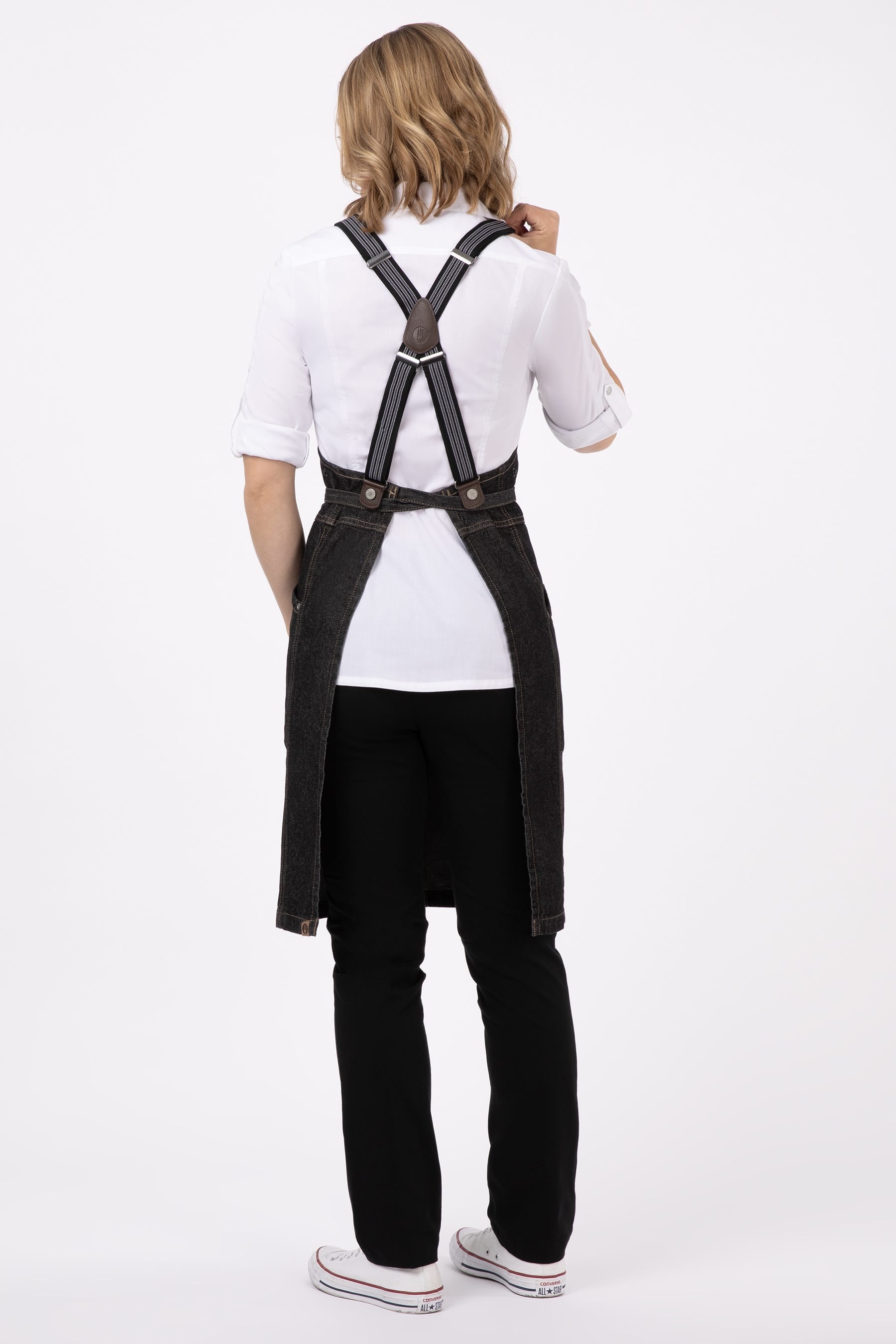 Berkeley柏克萊連身按釦吊帶圍裙 Bib Snap Apron Bundle