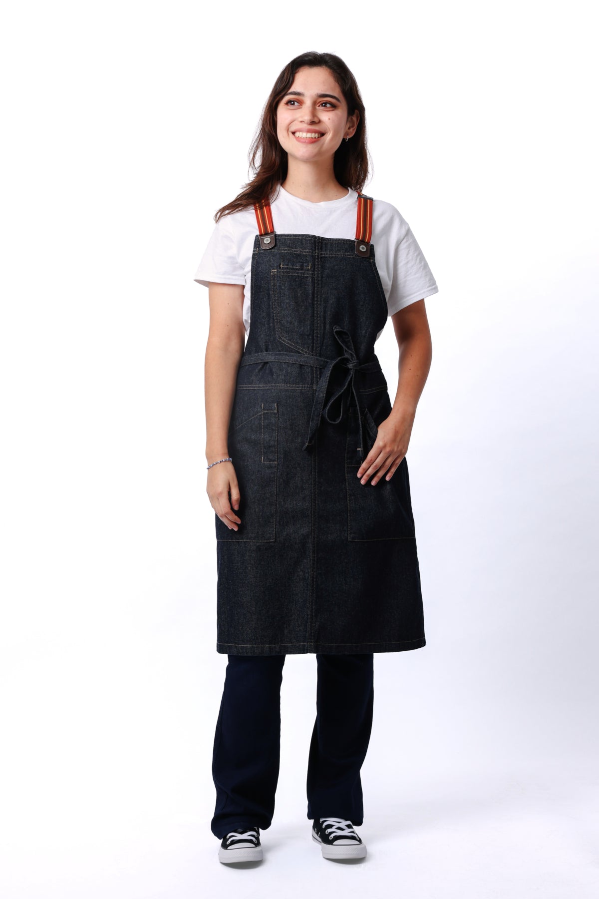 Berkeley柏克萊連身按釦吊帶圍裙 Bib Snap Apron Bundle
