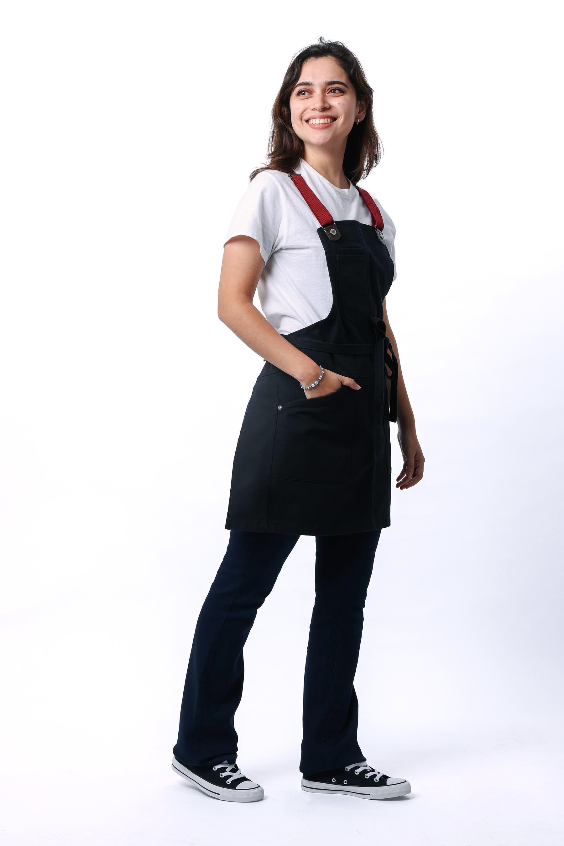 Berkeley柏克萊短版連身吊帶圍裙Short Bib Snap Apron Bundle