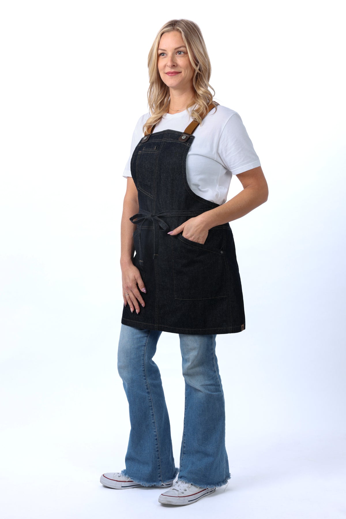Berkeley柏克萊短版連身吊帶圍裙Short Bib Snap Apron Bundle