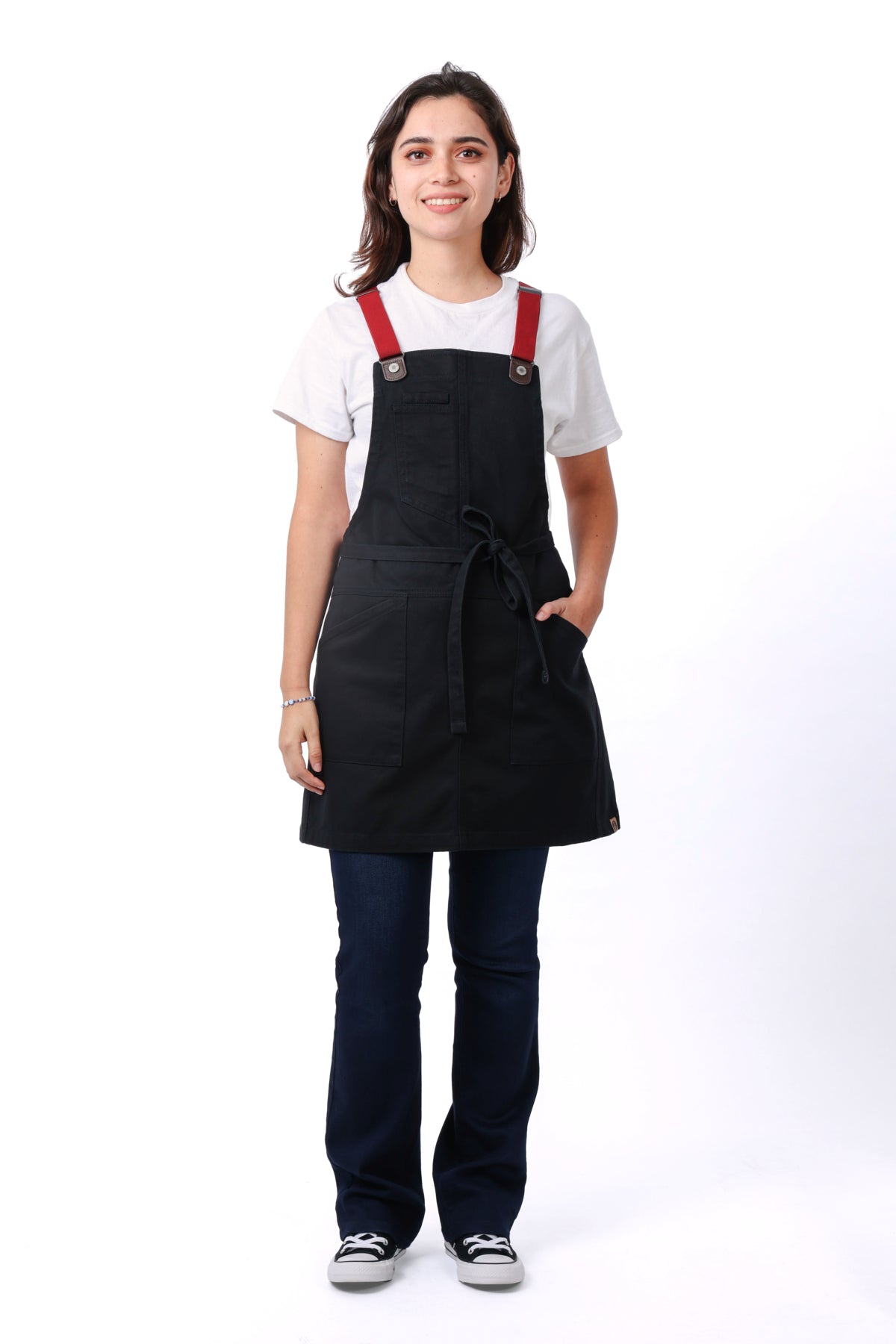 Berkeley柏克萊短版連身吊帶圍裙Short Bib Snap Apron Bundle