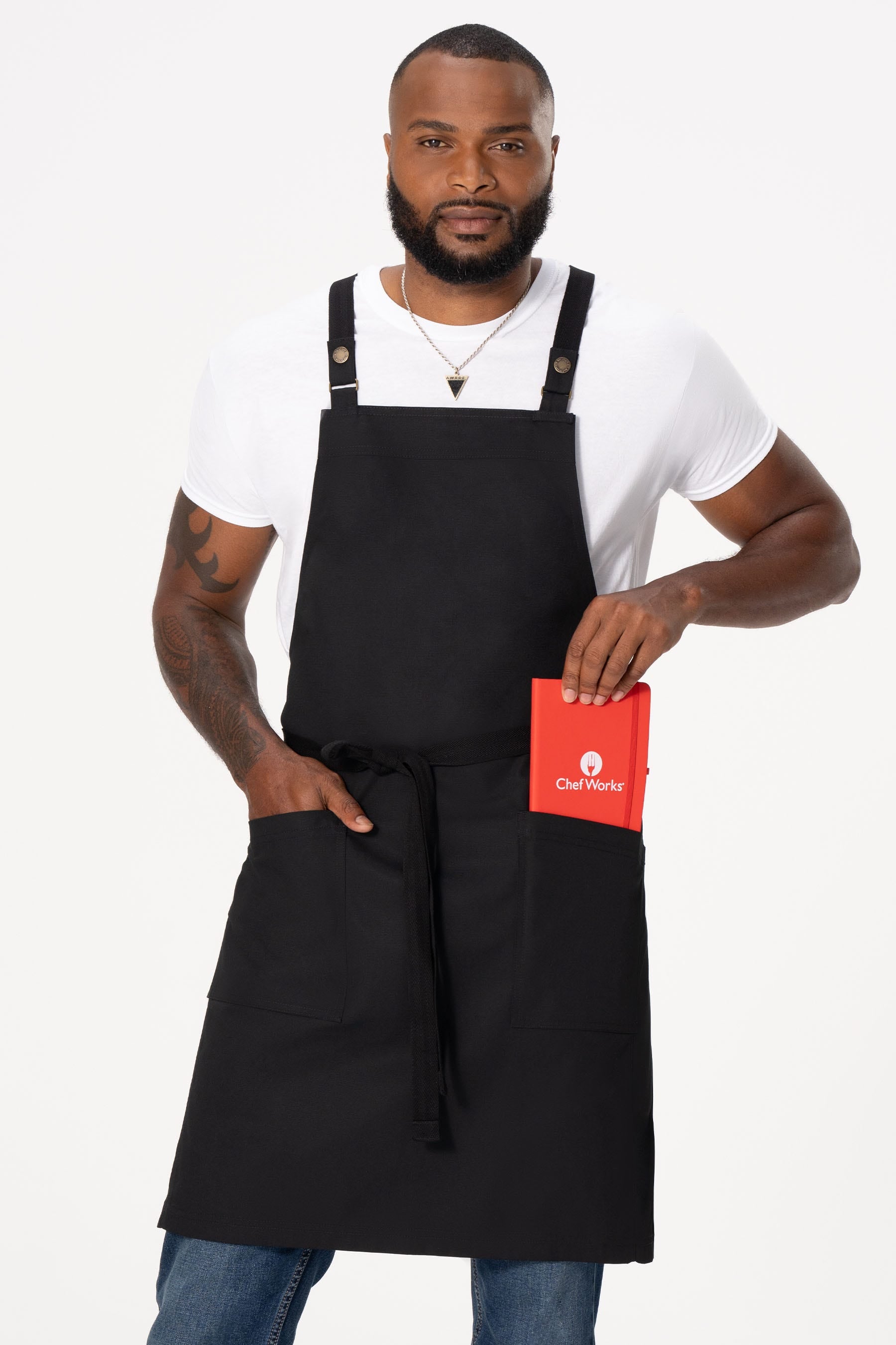 Lockharte洛克哈特連身吊帶圍裙[背交叉] Bib Canvas Apron Bundle