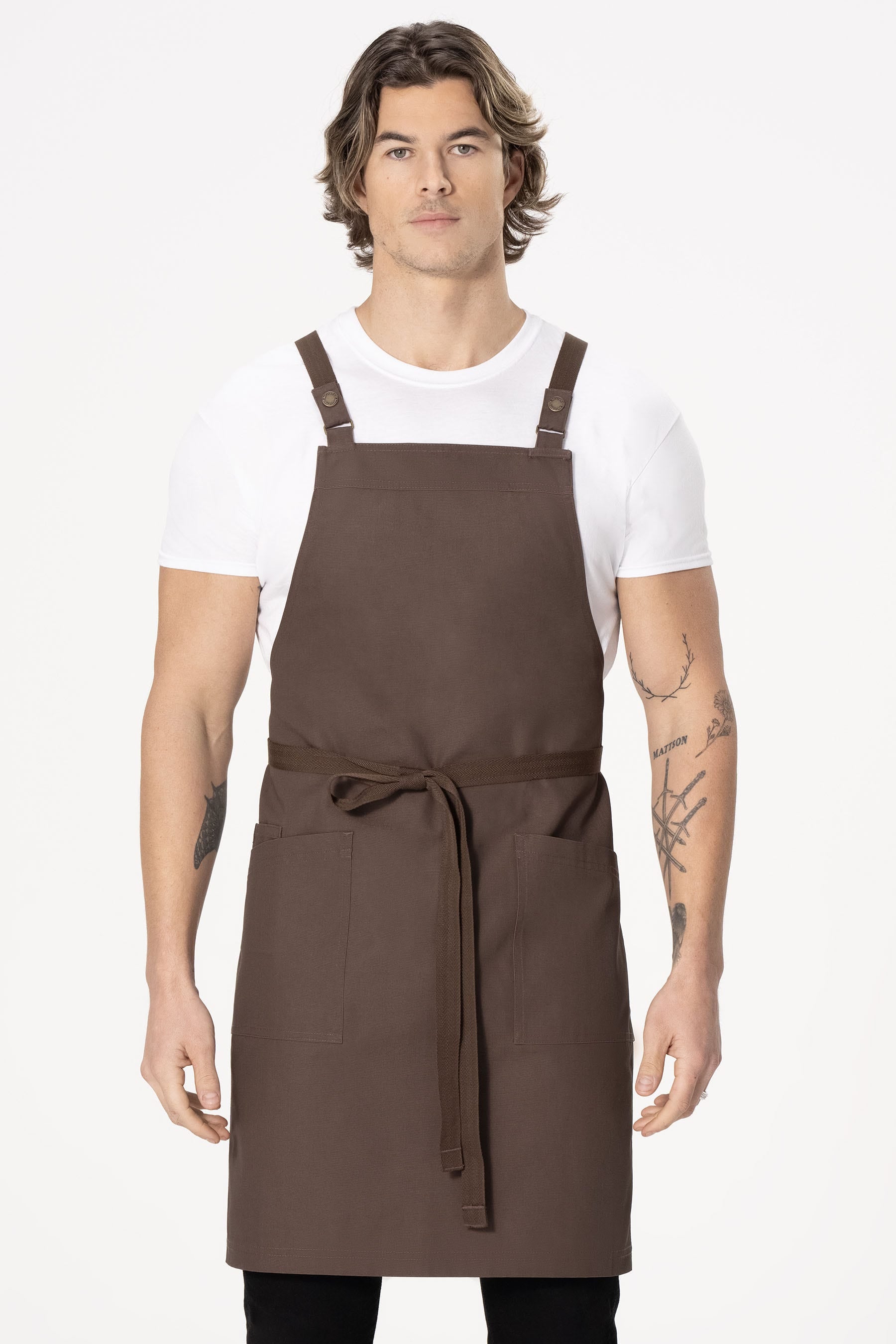 Lockharte洛克哈特連身吊帶圍裙[背交叉] Bib Canvas Apron Bundle