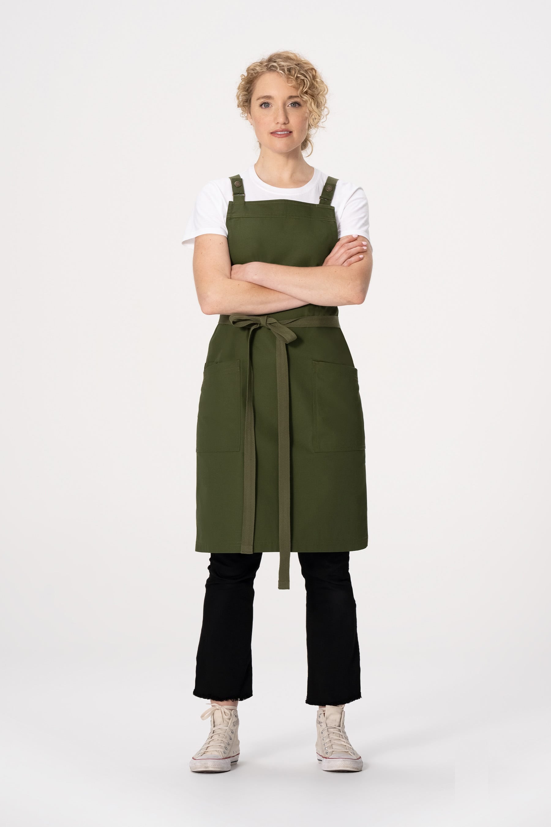 Lockharte洛克哈特連身吊帶圍裙[背交叉] Bib Canvas Apron Bundle