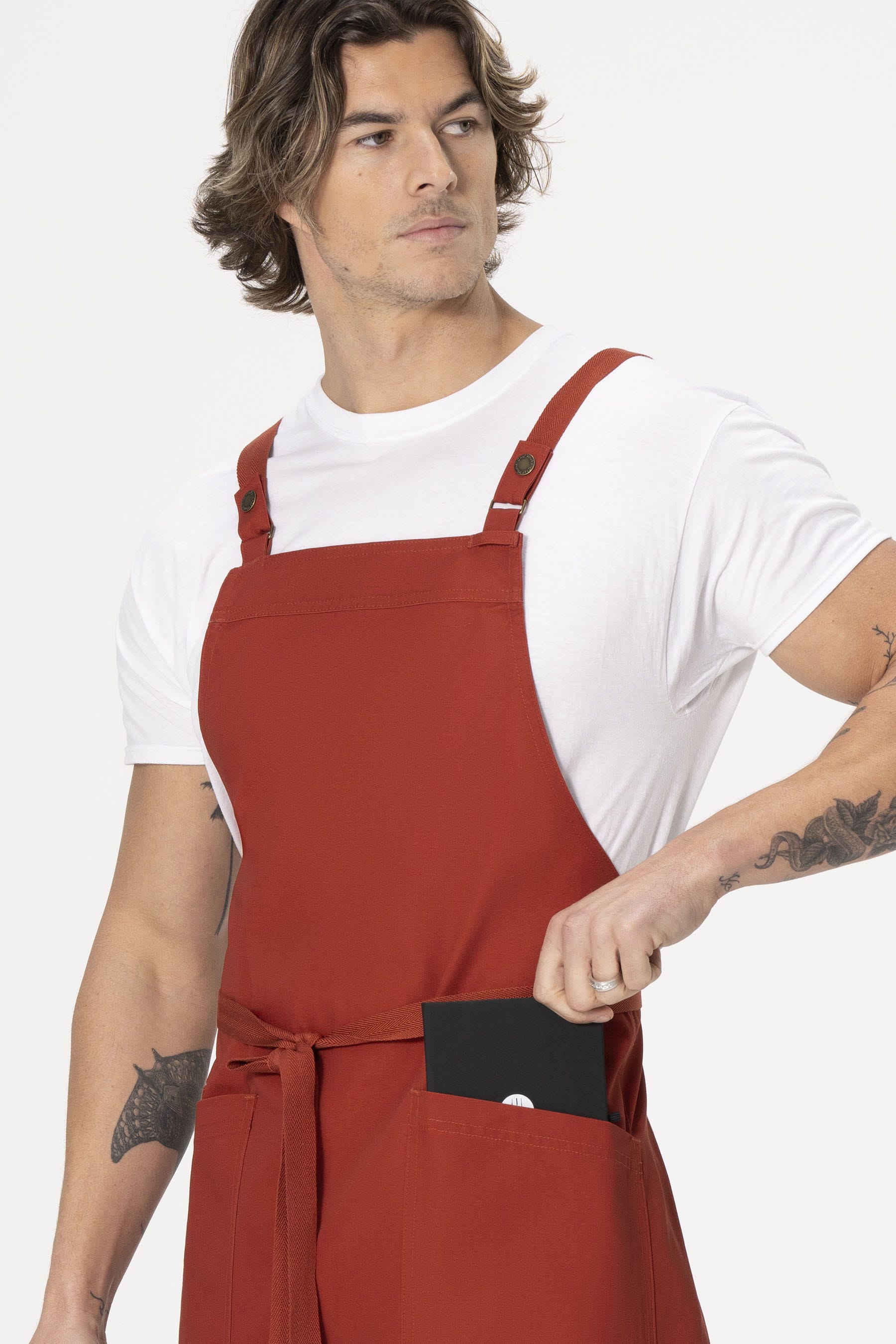 Lockharte洛克哈特連身吊帶圍裙[背交叉] Bib Canvas Apron Bundle