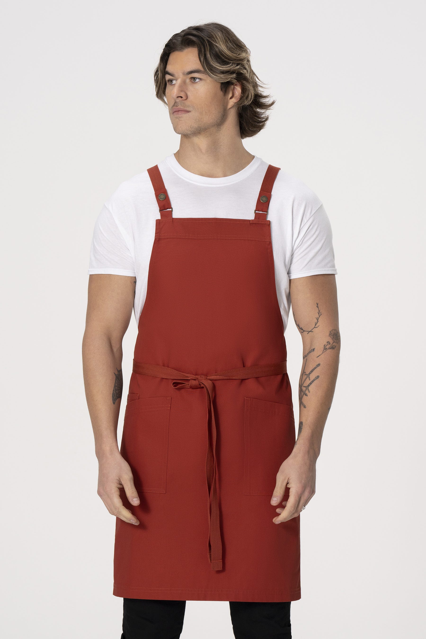 Lockharte洛克哈特連身吊帶圍裙[背交叉] Bib Canvas Apron Bundle