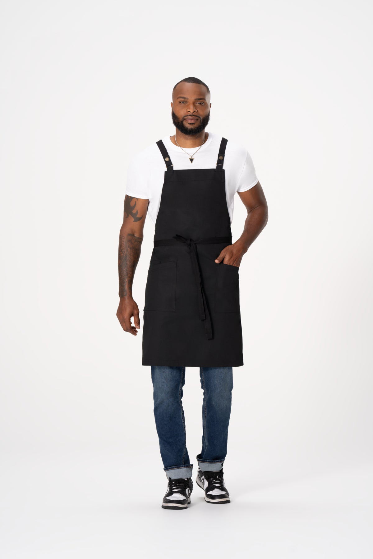Lockharte洛克哈特連身吊帶圍裙[背交叉] Bib Canvas Apron Bundle