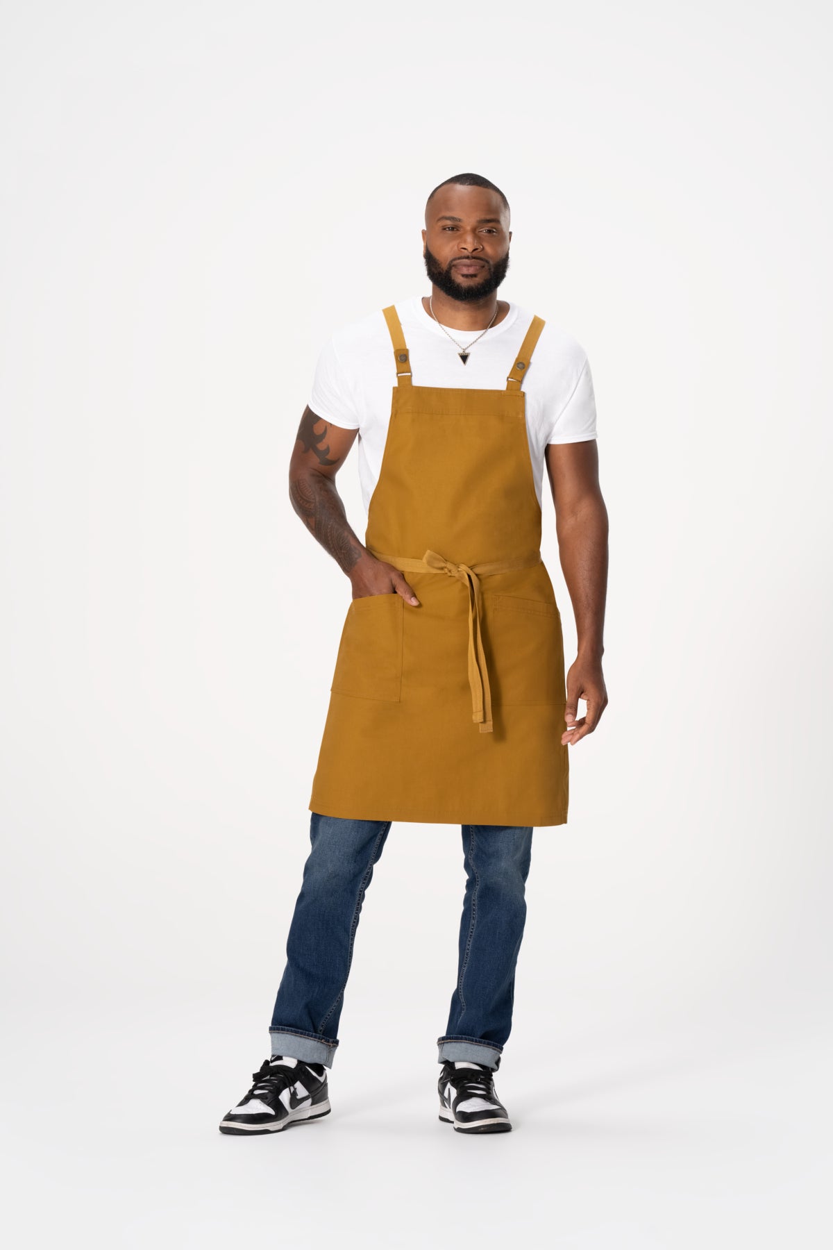 Lockharte洛克哈特連身吊帶圍裙[背交叉] Bib Canvas Apron Bundle