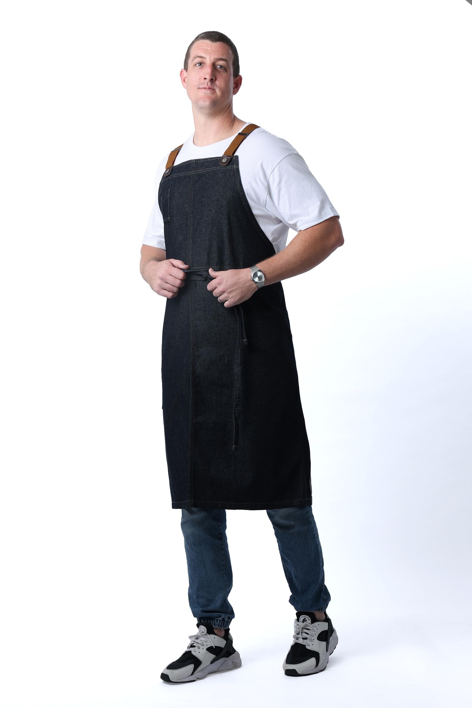 Berkeley柏克萊廚師連身圍裙Chef's Bib Snap Apron Bundle