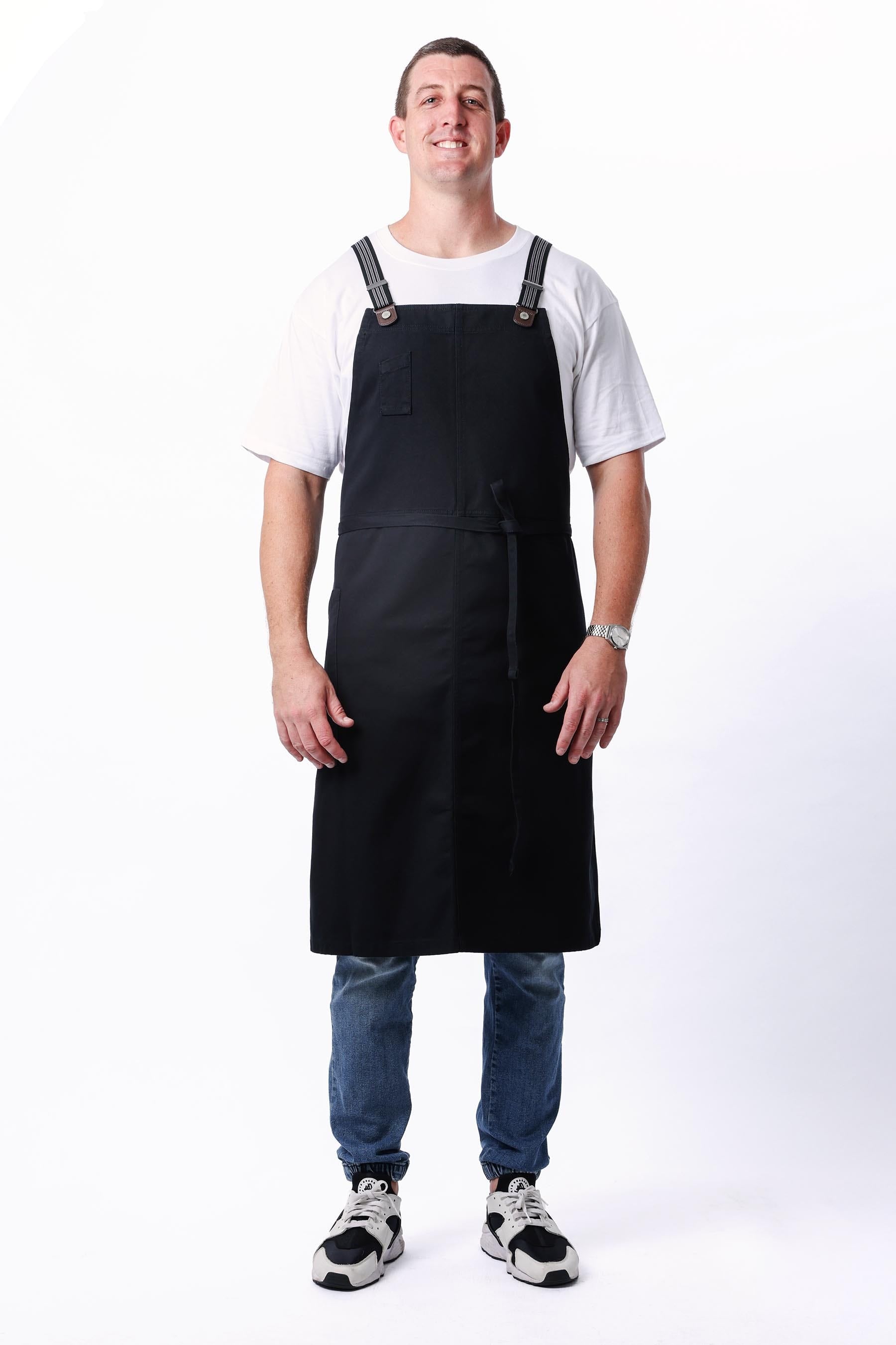 Berkeley柏克萊廚師連身圍裙Chef's Bib Snap Apron Bundle