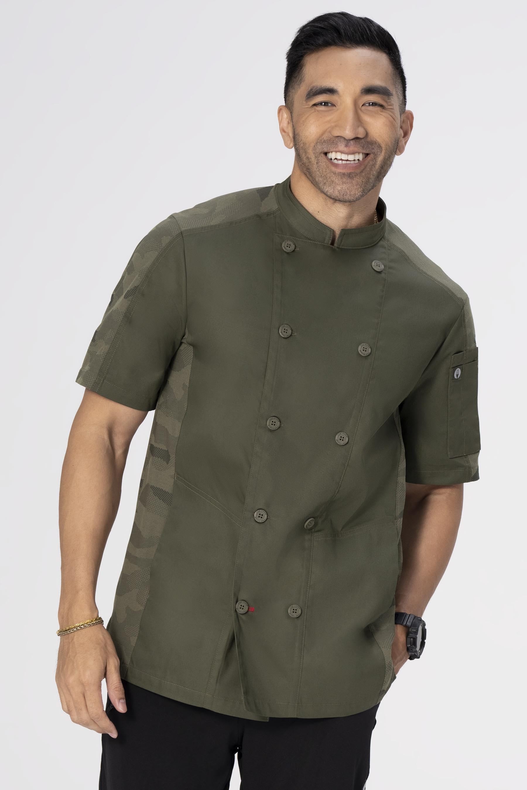 莫哈韋Mojave短袖廚師服
