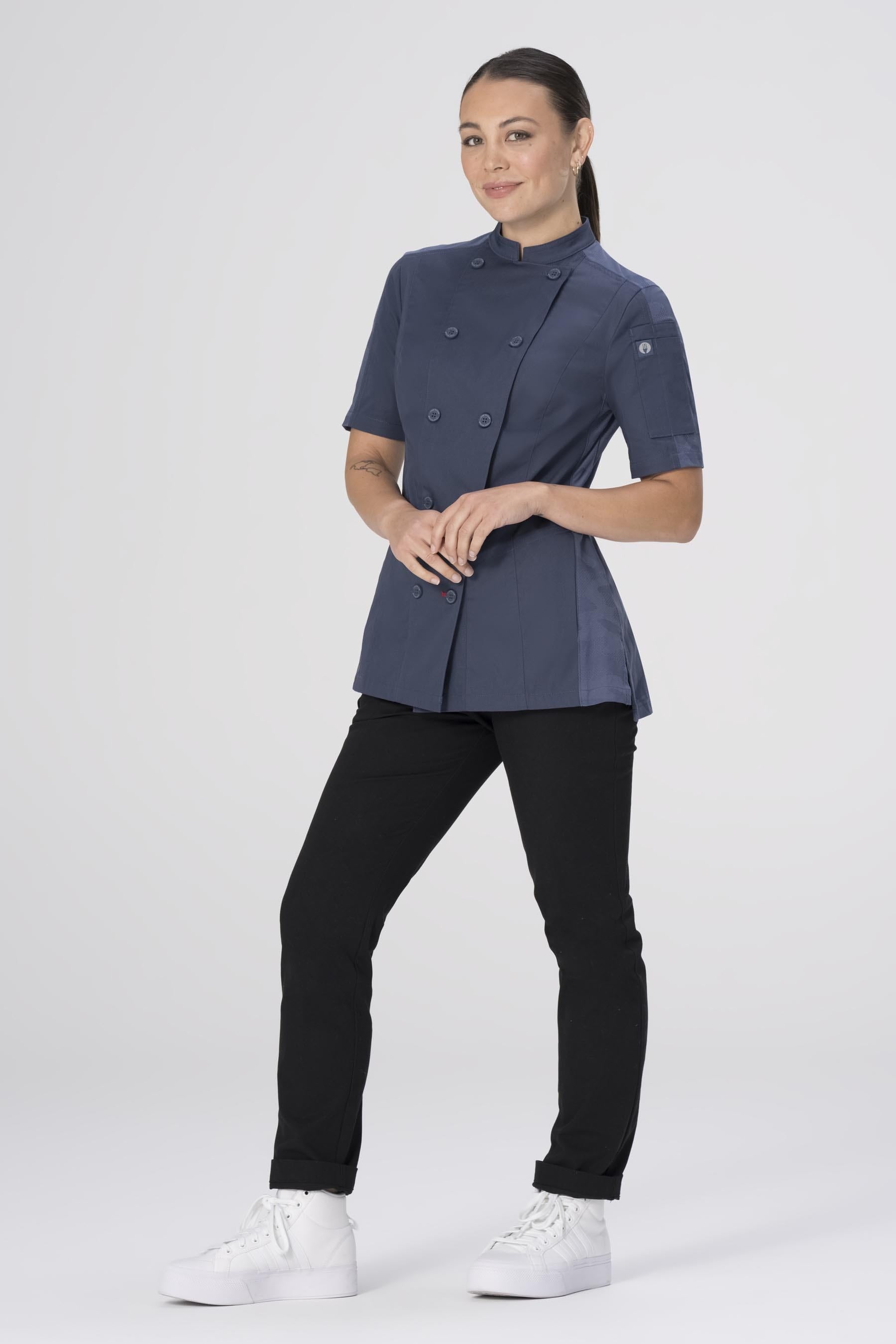 莫哈韋Mojave短袖廚師服(女版)