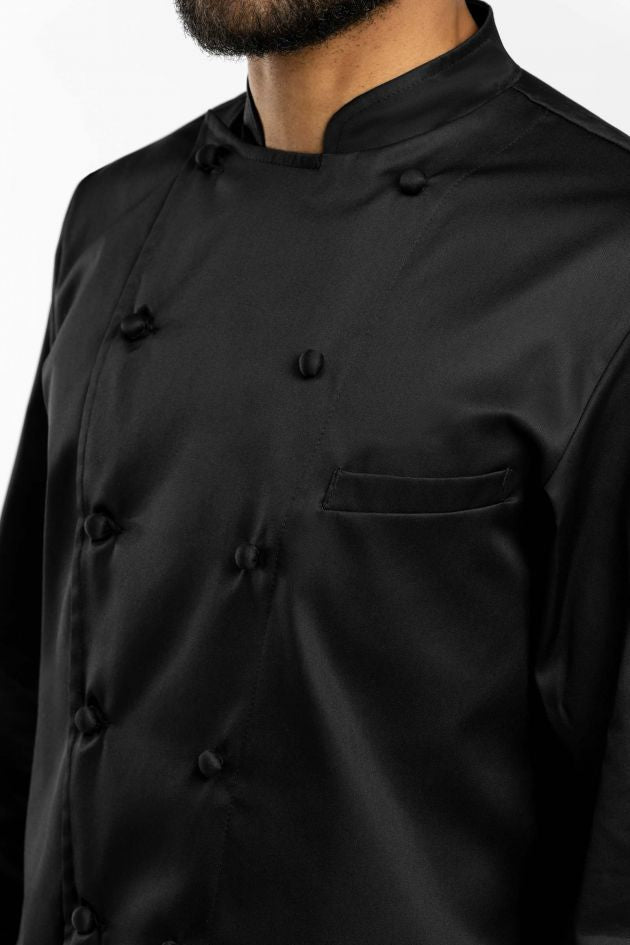 Bragard GRAND CHEF ALLURE Chef Coat 有胸前口袋款式 (黑)