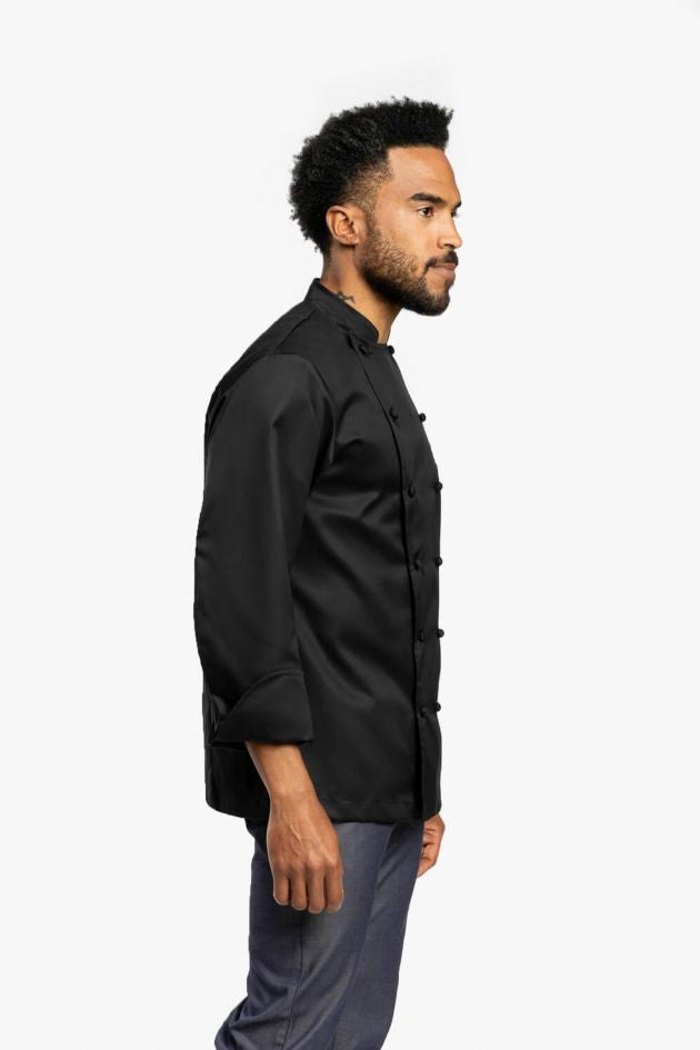 Bragard GRAND CHEF ALLURE Chef Coat 有胸前口袋款式 (黑)