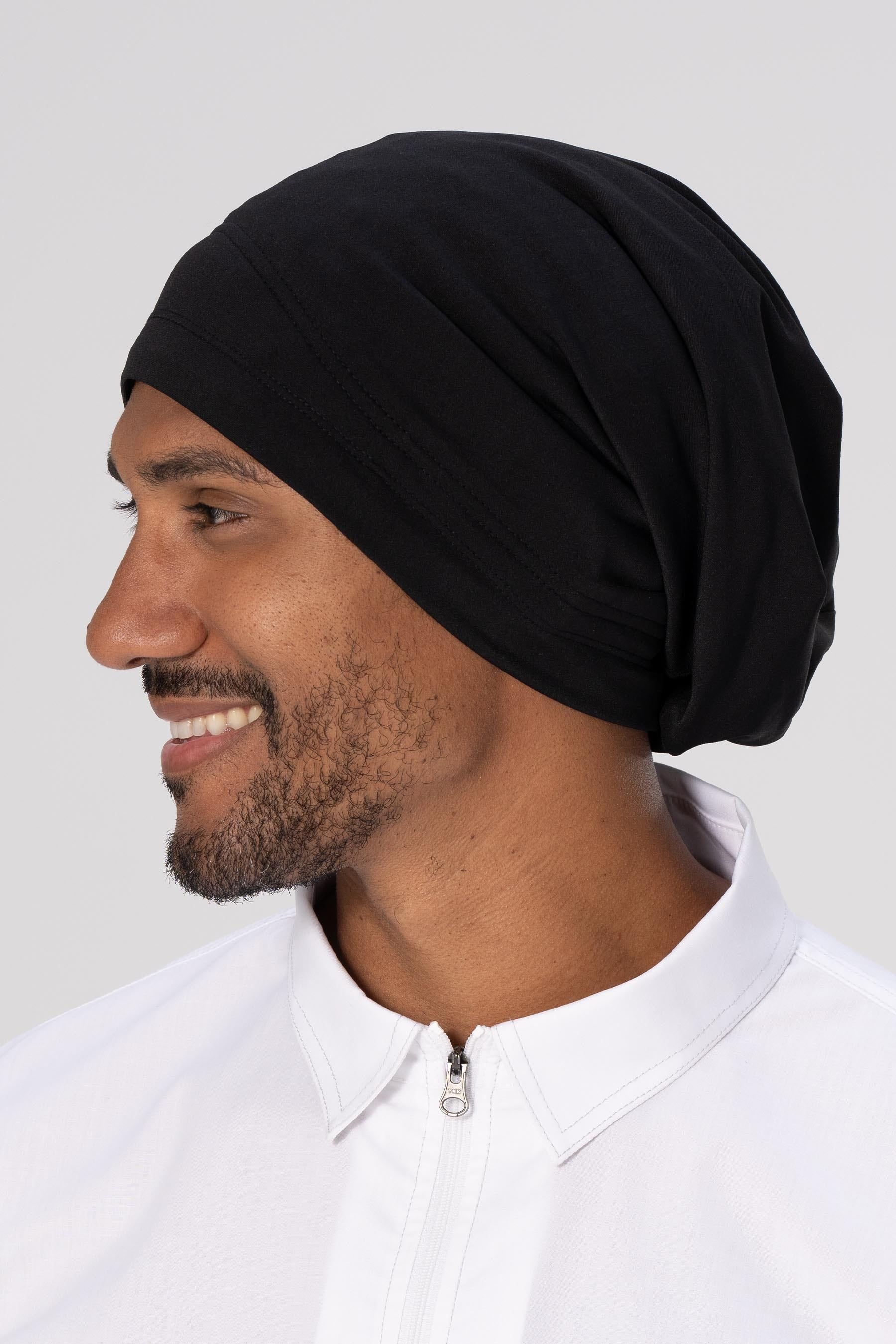束帶式頭巾帽Banded Hair Cap