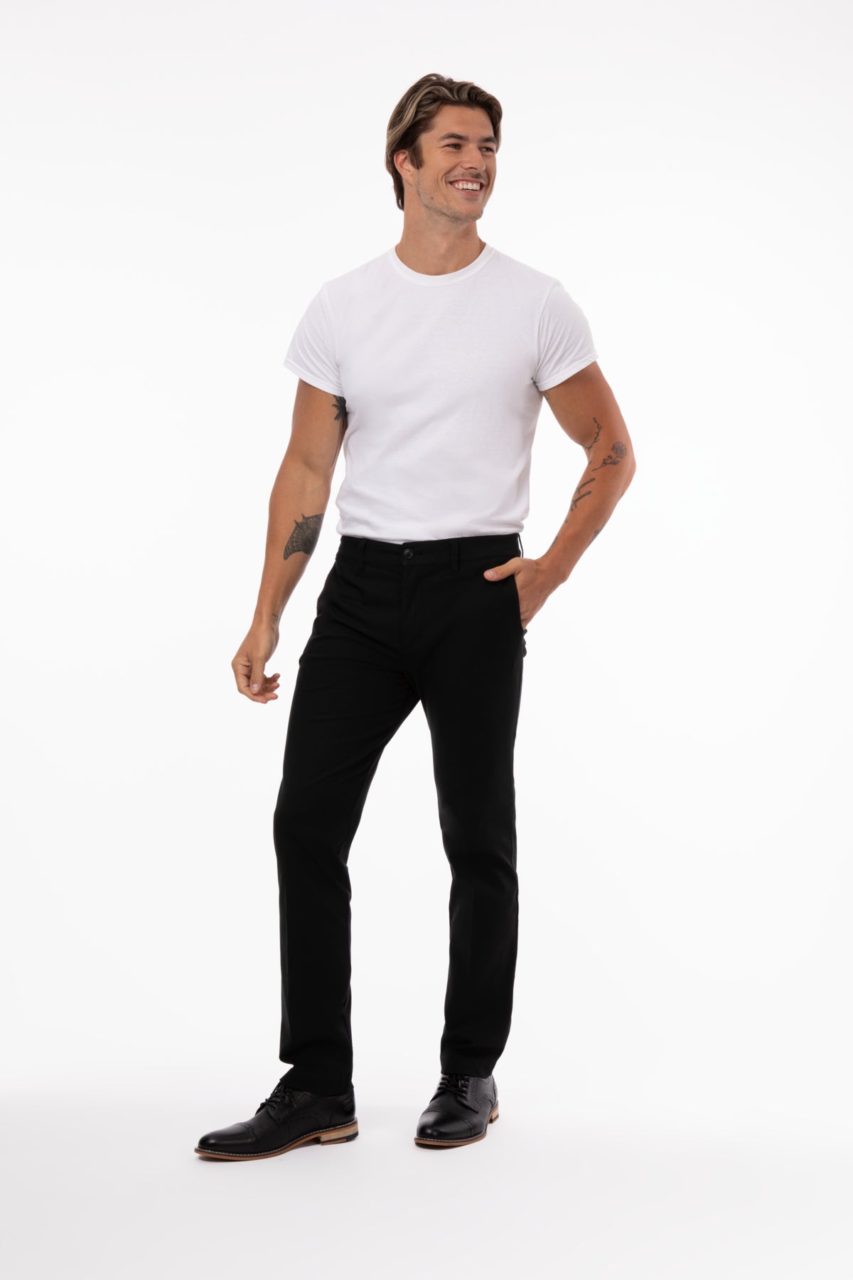 彈力合身奇諾褲 Chino Stretch Pants