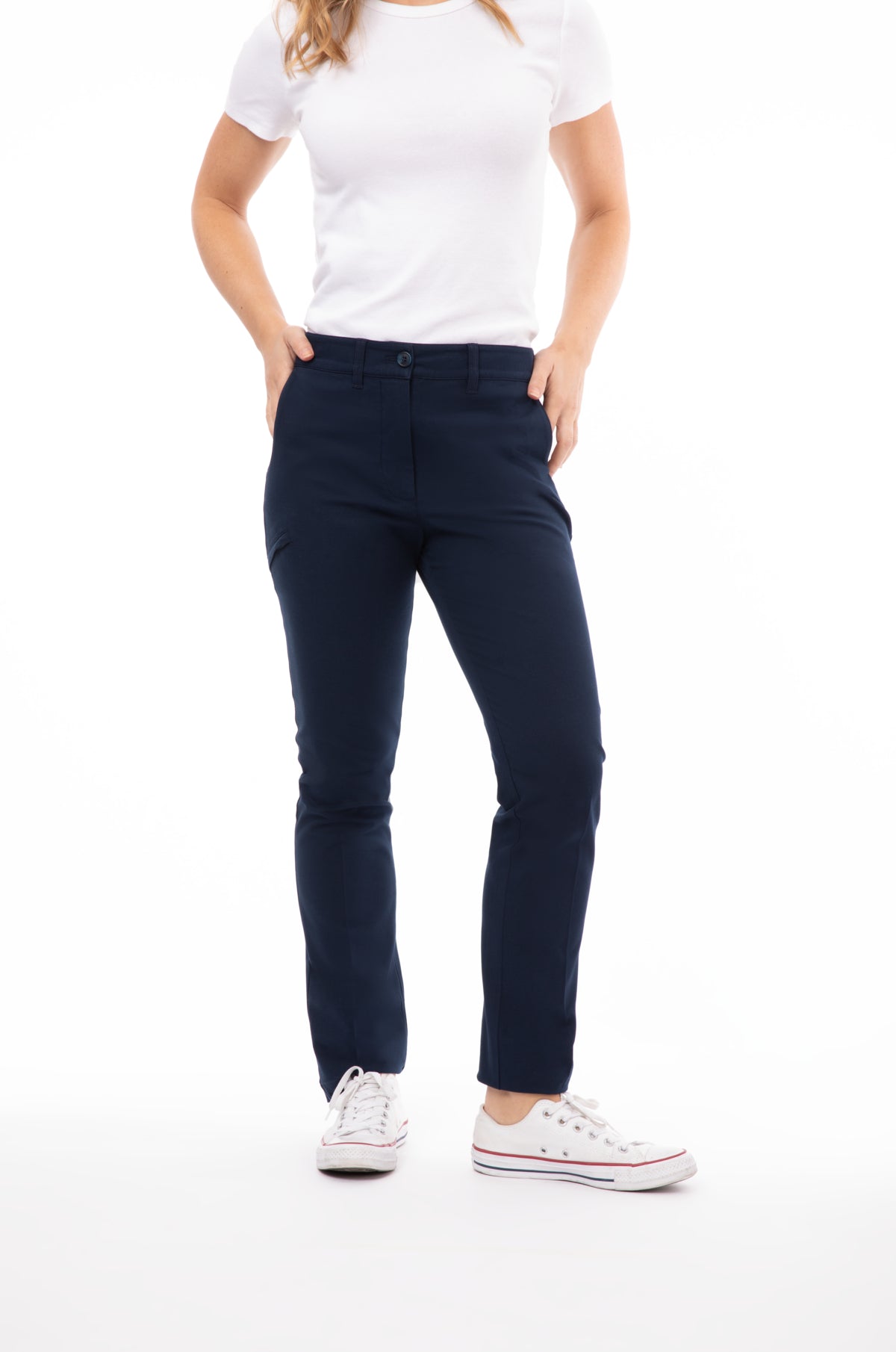 女版彈力合身奇諾褲 Womens Chino Chef Pants