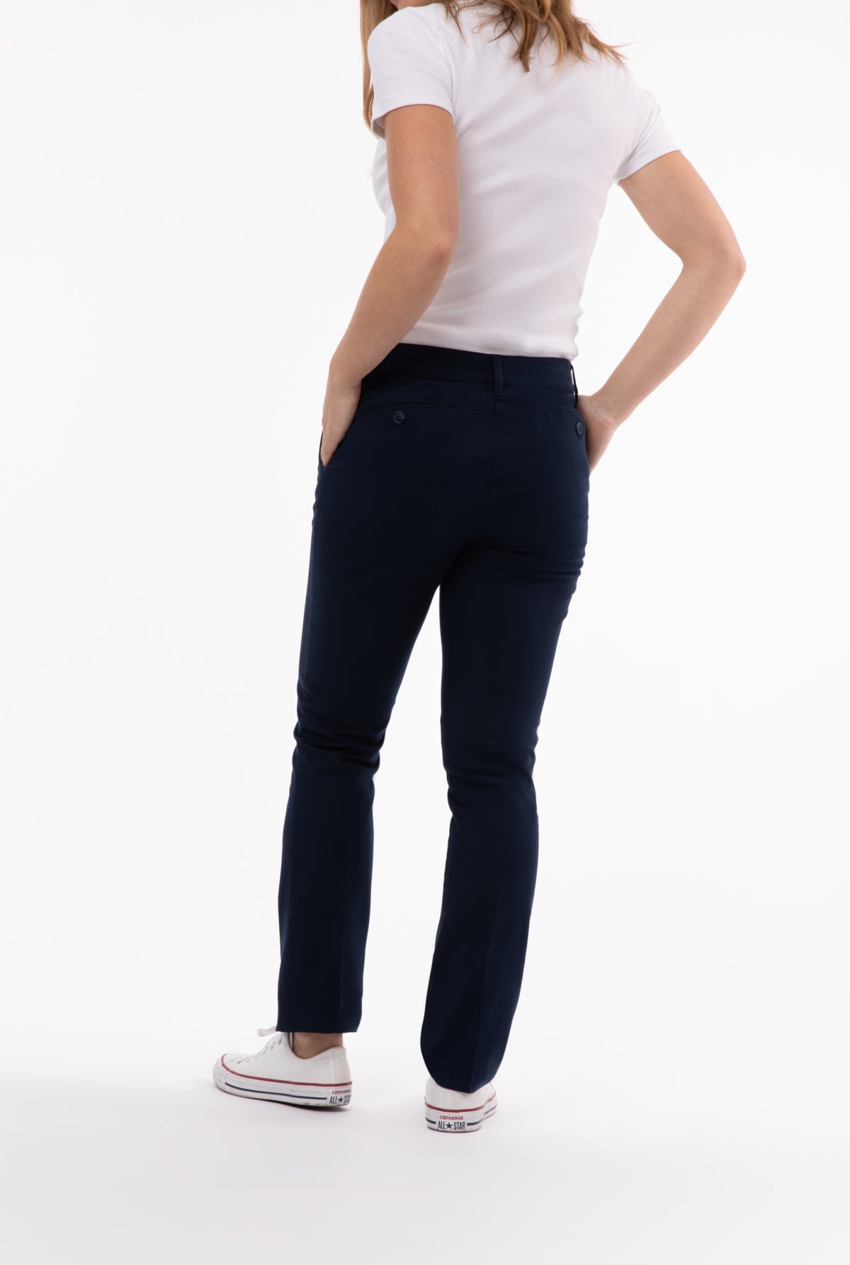 女版彈力合身奇諾褲 Womens Chino Chef Pants