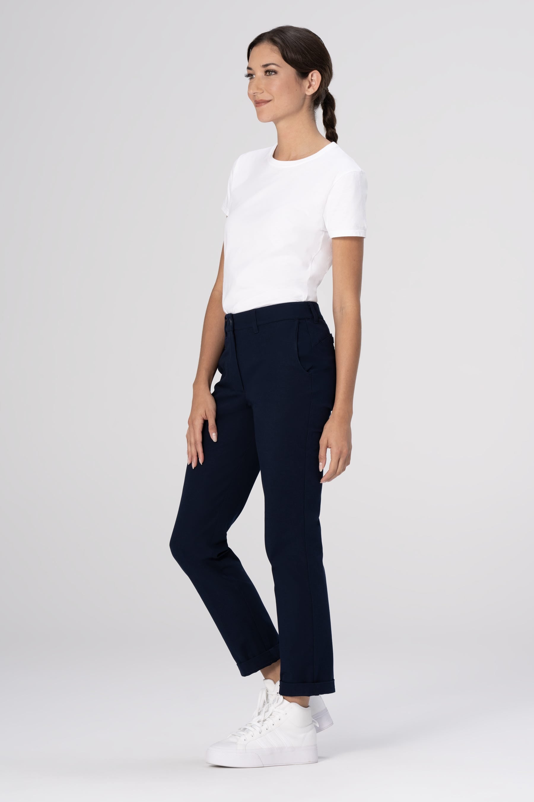 女版抗皺彈力奇諾褲 Chino Poly Stretch Pants