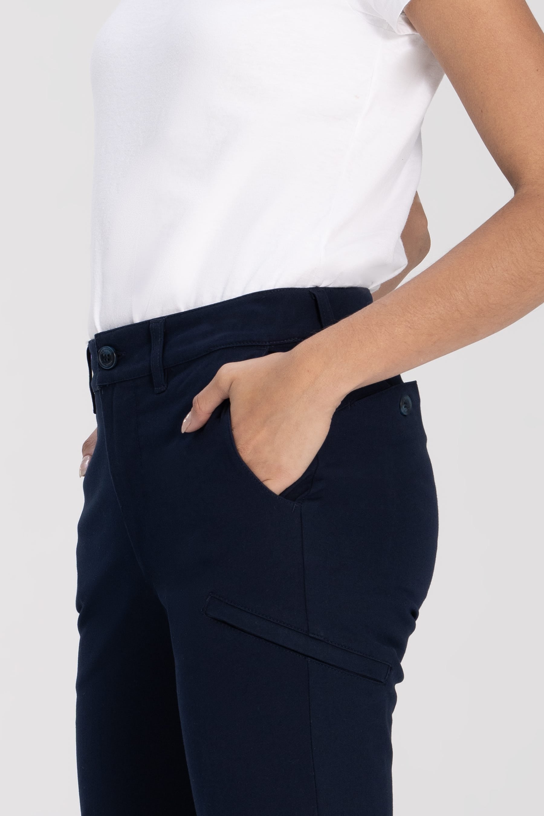 女版抗皺彈力奇諾褲 Chino Poly Stretch Pants