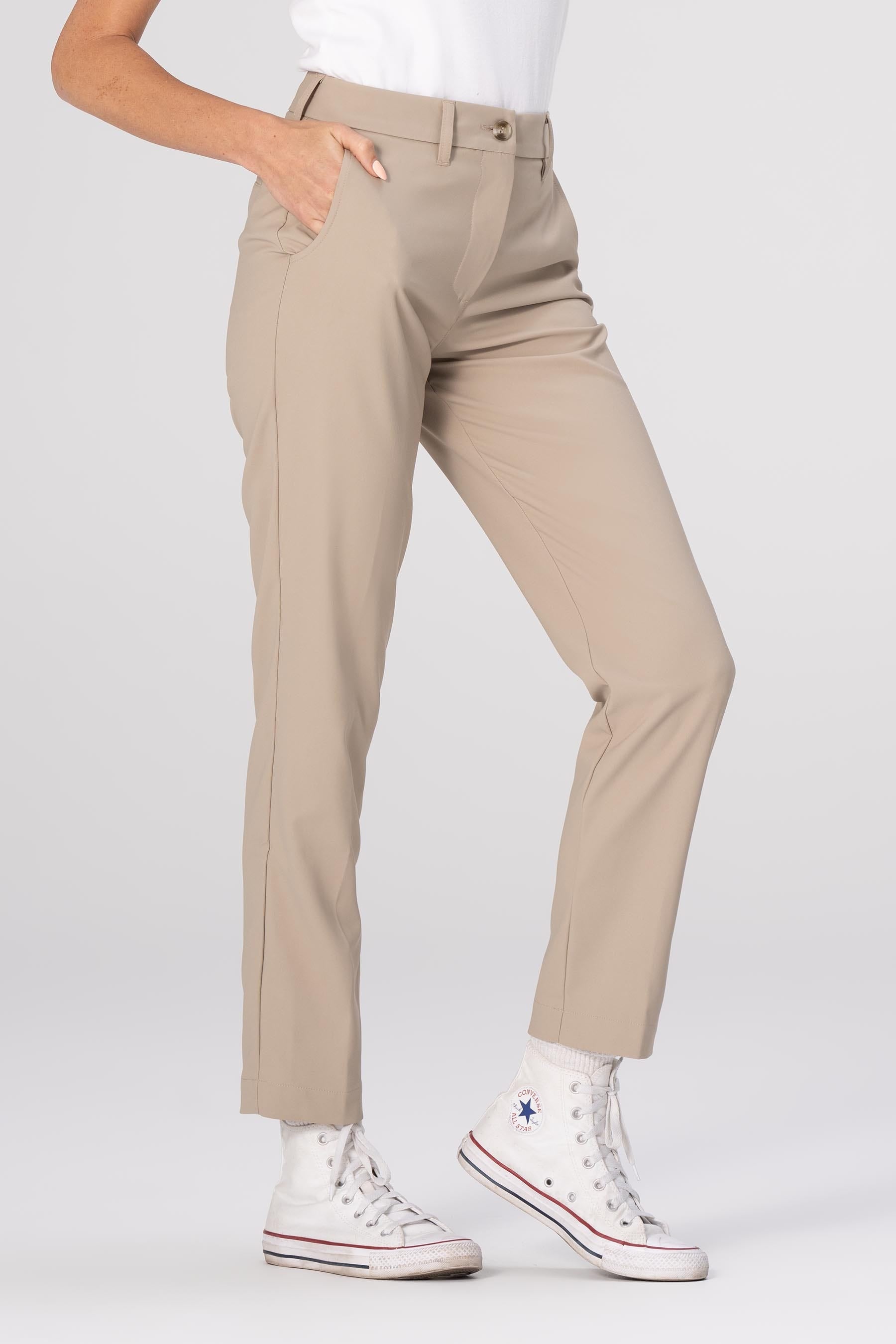 女版抗皺彈力奇諾褲 Chino Poly Stretch Pants