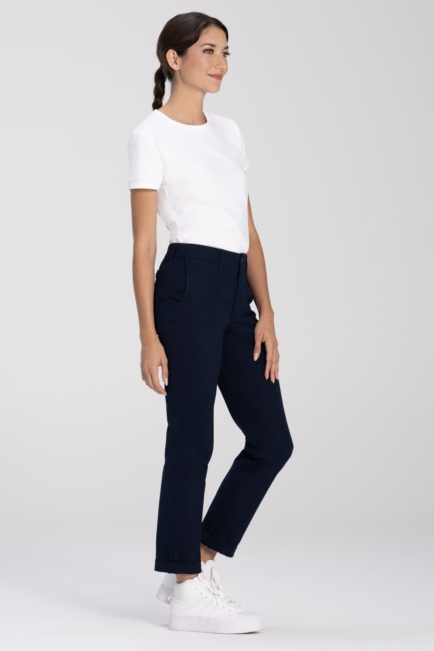 女版抗皺彈力奇諾褲 Chino Poly Stretch Pants