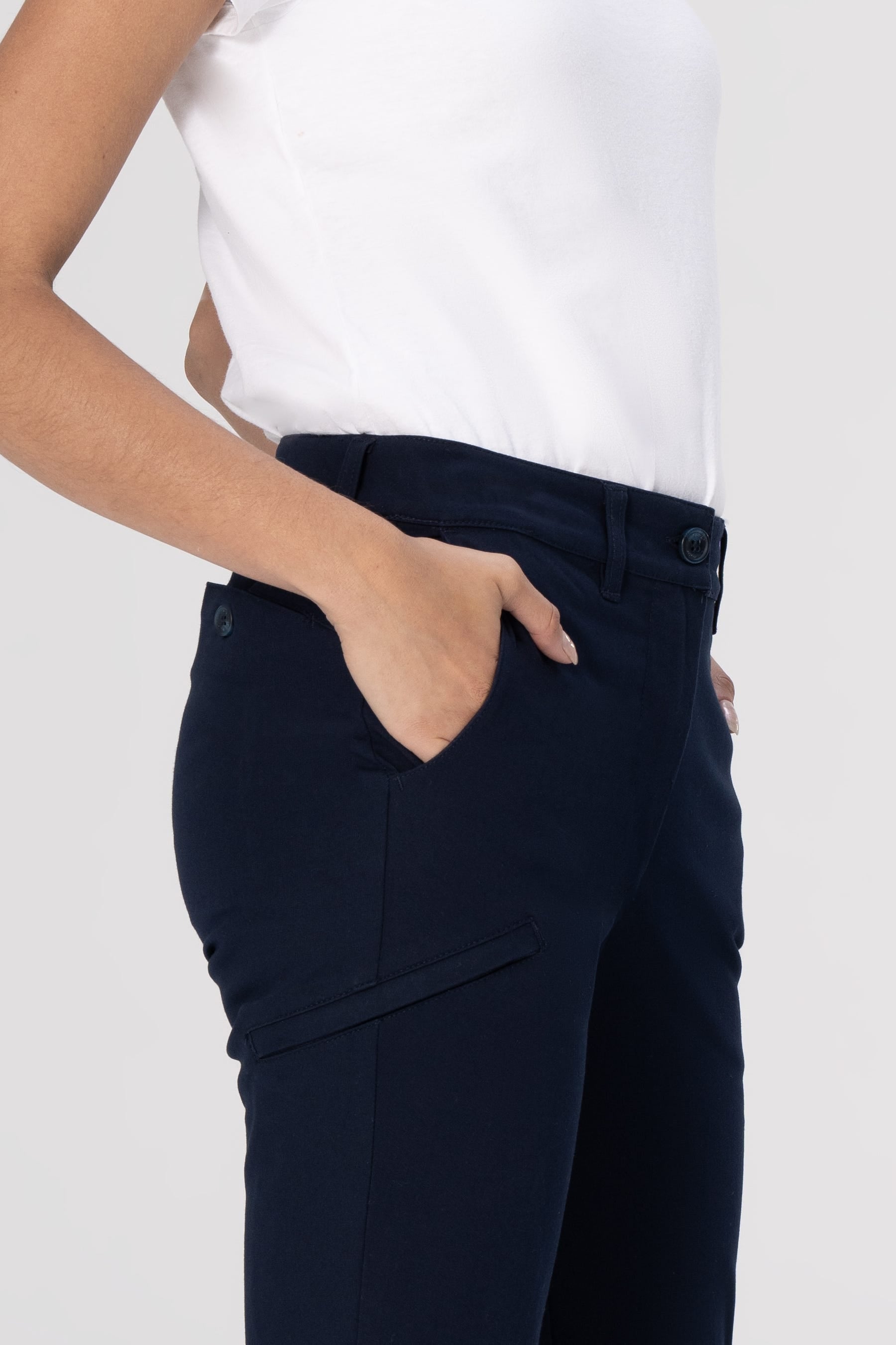 女版抗皺彈力奇諾褲 Chino Poly Stretch Pants