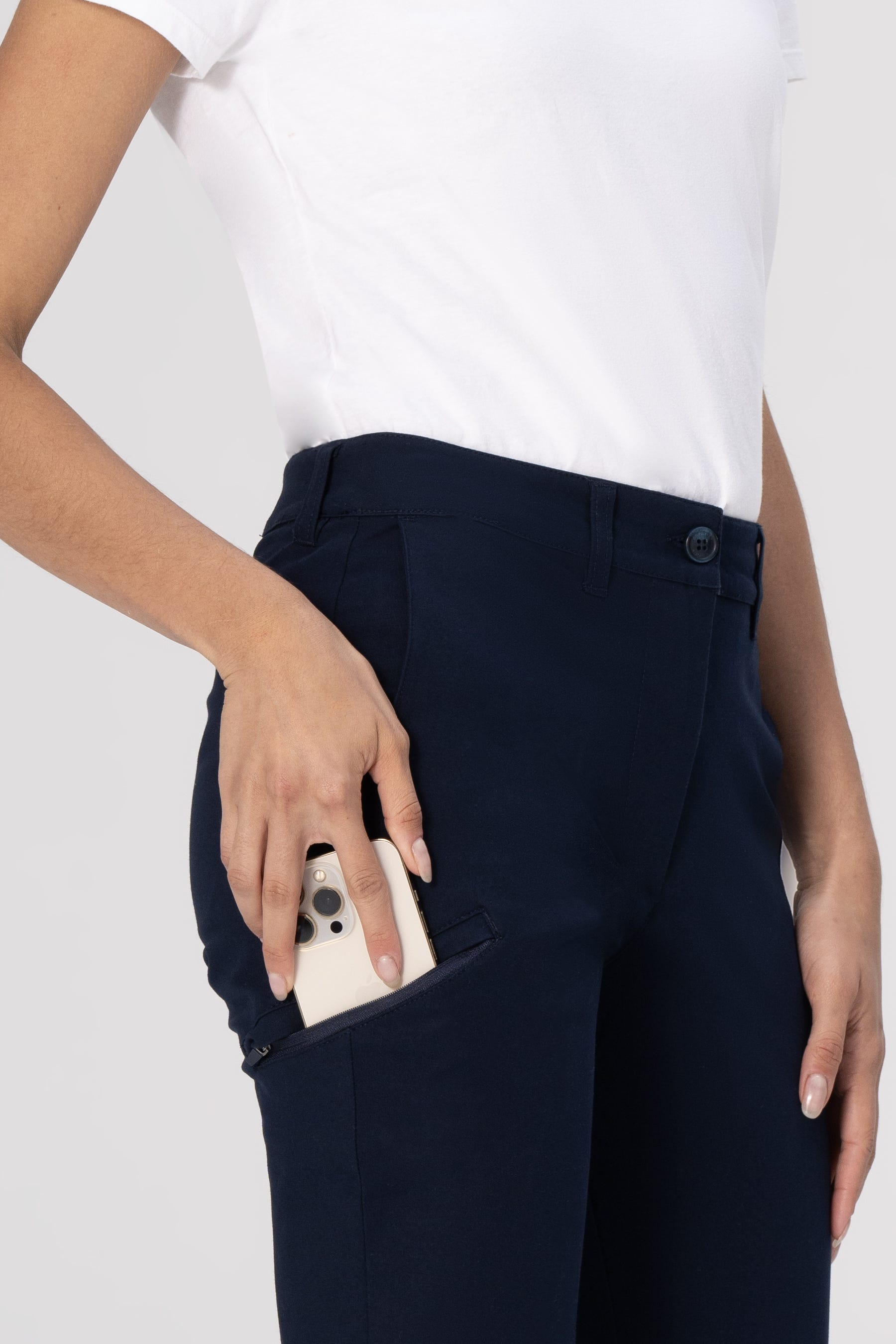 女版抗皺彈力奇諾褲 Chino Poly Stretch Pants