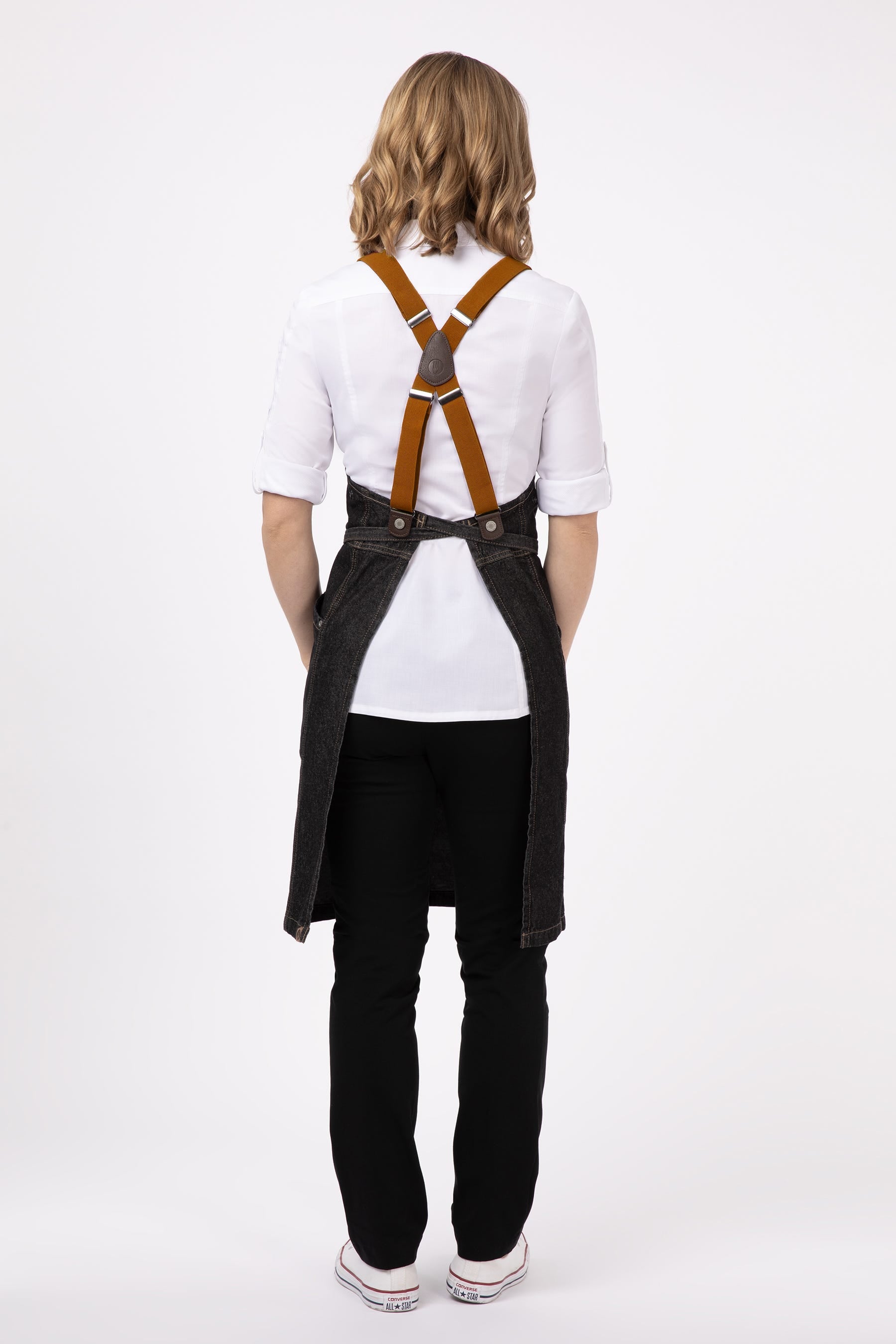 Berkeley柏克萊連身按釦吊帶圍裙 Bib Snap Apron Bundle