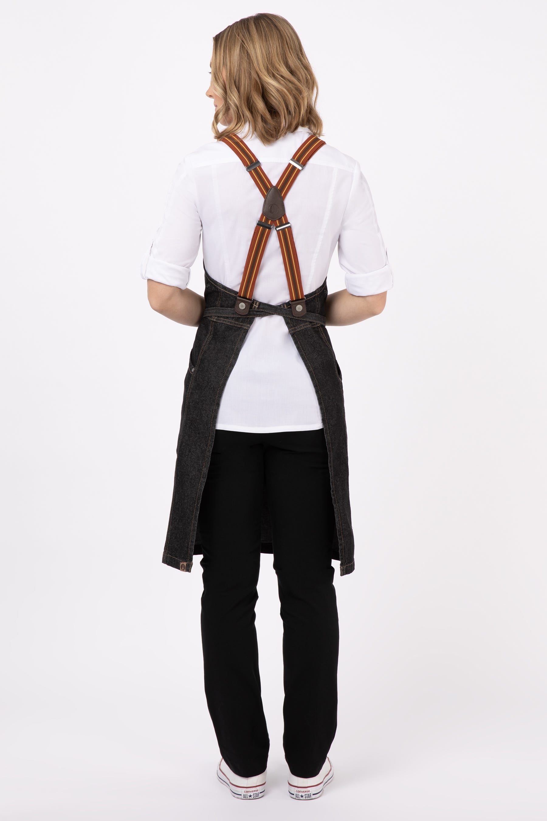 Berkeley柏克萊連身按釦吊帶圍裙 Bib Snap Apron Bundle