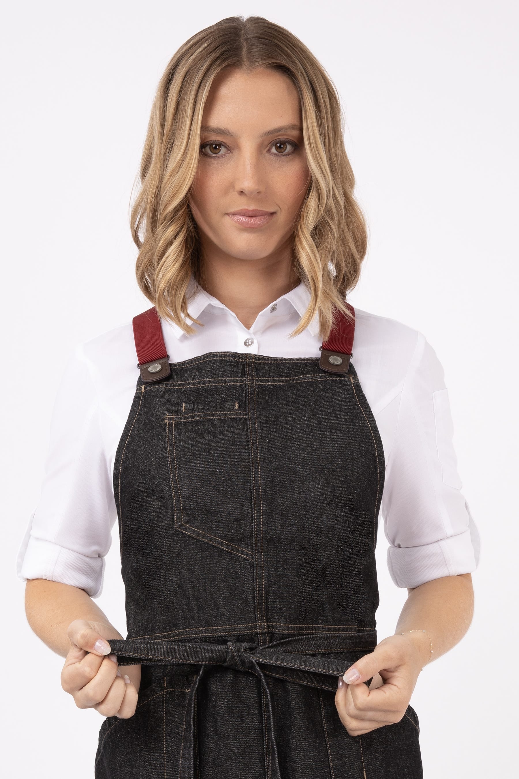 Berkeley柏克萊連身按釦吊帶圍裙 Bib Snap Apron Bundle